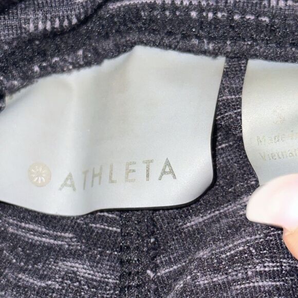 Athleta Women’s Space Dyed Gray Knit Pants! - Picture 11 of 15